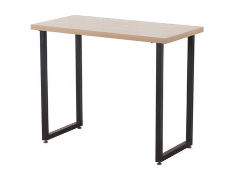 Mesa alta de barra Ablitas efecto roble Amazonia y patas negras