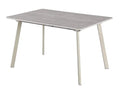 Mesa de comedor extensible Olóriz efecto piedra beige