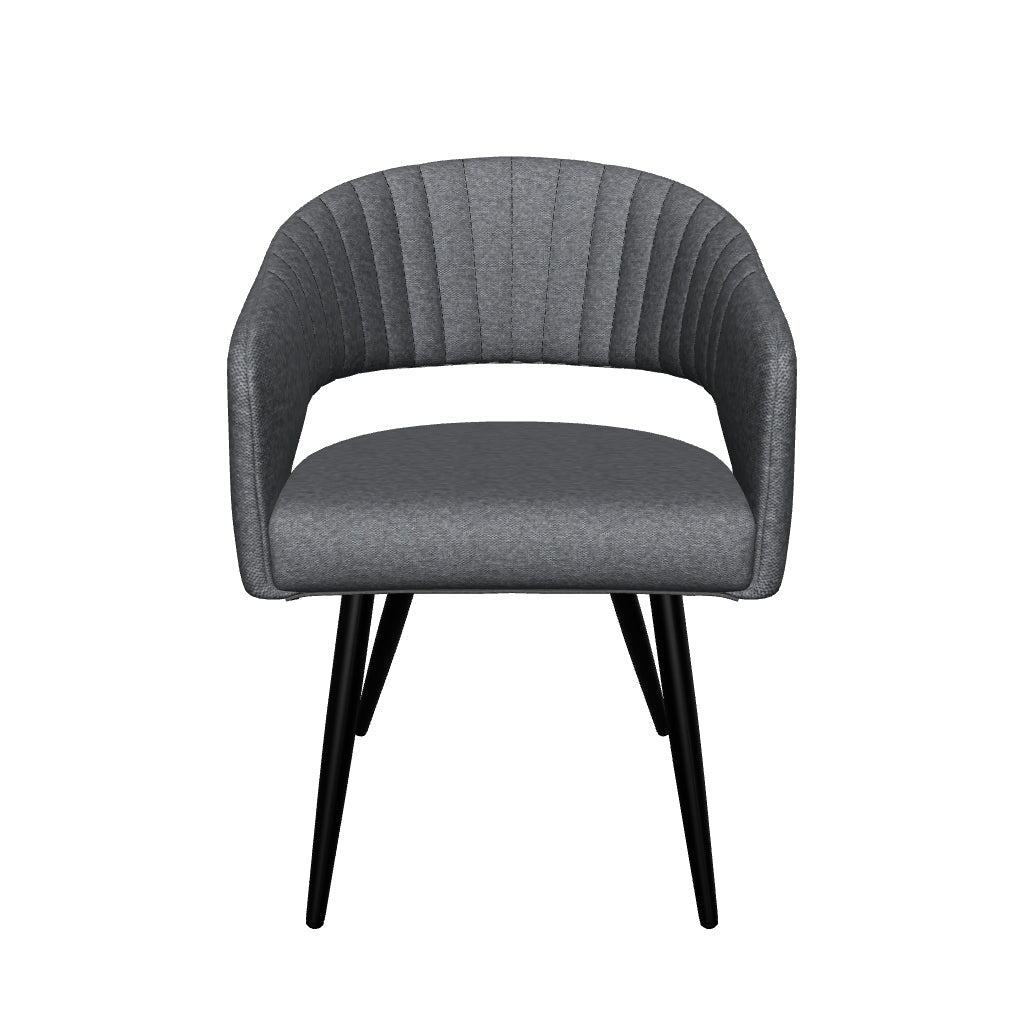 Silla Kora 3D - Gris Oscuro