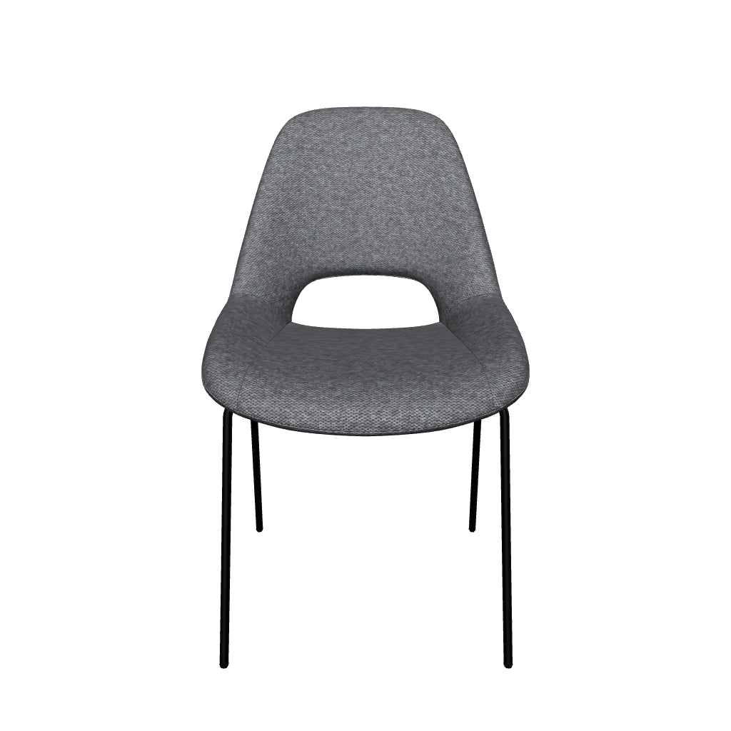Silla Simona 3D - Gris Oscuro