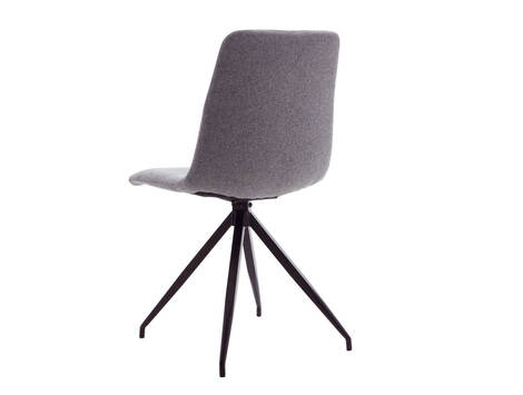 Silla tapizada Ezprogui en tela Barrel con costuras horizontales