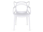 Silla apilable Valtierra de polipropileno - Blanco