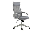 Silla de oficina Olaz ergonómica, respaldo alto y basculante - Gris