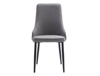 Silla tapizada Izaba en tela Barrel easy clean con ribete