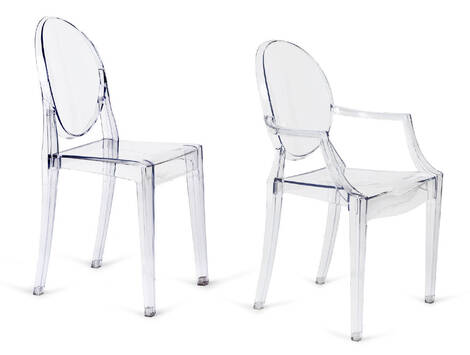 Silla Uterga de policarbonato, con o sin brazos