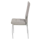 Silla tapizada Sada capitoné, pack de 6