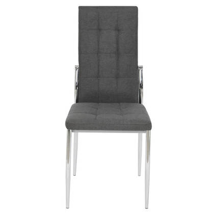 Silla tapizada Sada capitoné, pack de 6