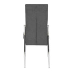 Silla tapizada Sada capitoné, pack de 6