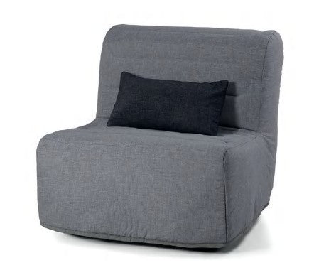 Sillón cama Izco de 80 cm, cama individual 80 × 190 cm