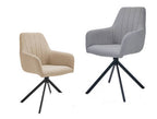 Sillón giratorio Garínoain 360º en tela easy clean
