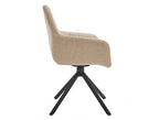 Sillón giratorio Garínoain 360º en tela easy clean