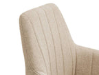 Sillón giratorio Garínoain 360º en tela easy clean