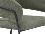 Sillón de comedor Urroz en tela repelente al agua