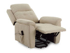 Sillón relax levantapersonas Goñi de 3 motores, tela fácil limpieza
