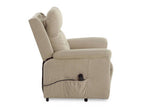 Sillón relax levantapersonas Goñi de 3 motores, tela fácil limpieza