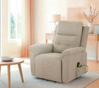 Sillón relax levantapersonas Goñi de 3 motores, tela fácil limpieza