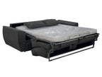 Sofá cama Ezcaba de sistema italiano, cama 140 × 185 cm