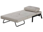 Sofá cama Sarriguren de 1 plaza, fácil apertura y tela easy clean