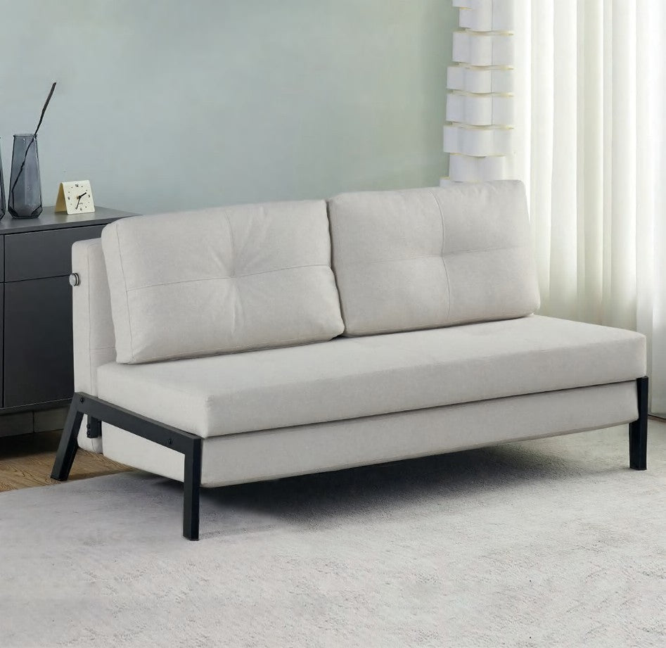 Sofá cama Sarriguren de 2 plazas, fácil apertura y tela easy clean