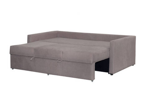Sofá cama Ziga extensible con arcón, cama 145 × 190 cm