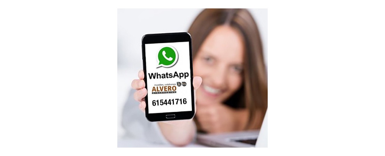 ¡Nuevo Whatsapp de Muebles Alvero!