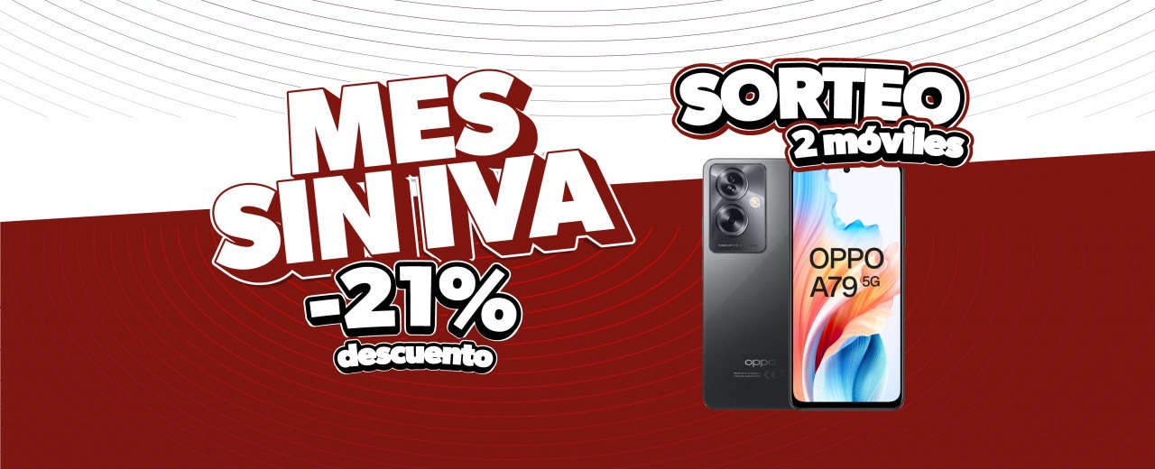 ¡Mes Sin IVA 2025 en Muebles Alvero + Sorteo de dos Smartphones!