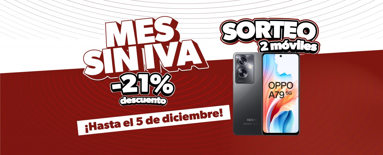 Ampliamos el ¡Mes Sin IVA 2025 en Muebles Alvero + Sorteo de dos Smartphones!